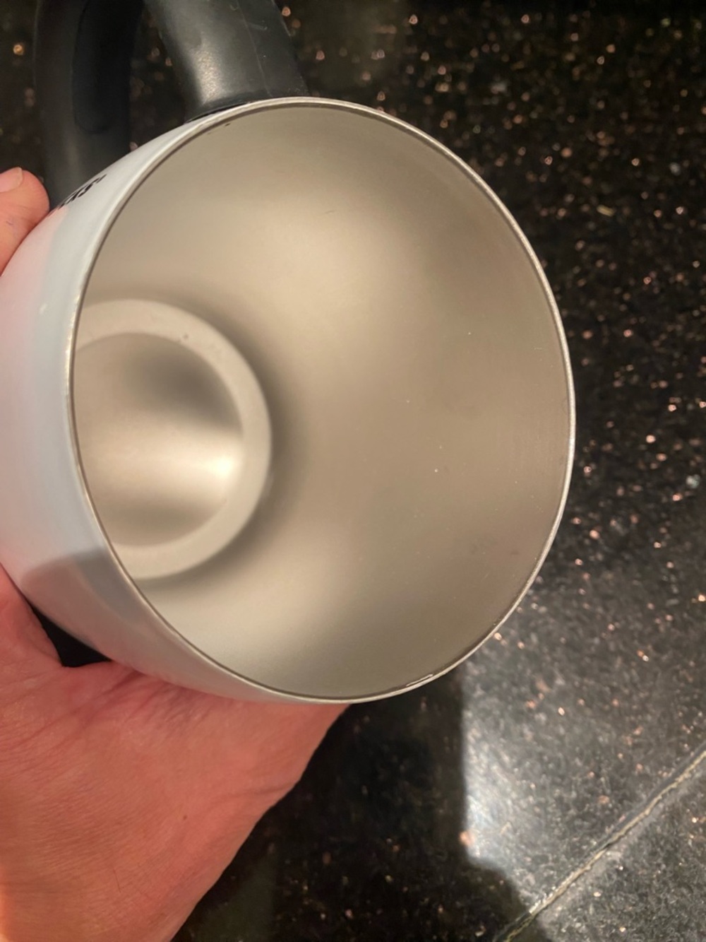 Starbucks Stainless Steel White Mug 14oz - Picture 7 of 9